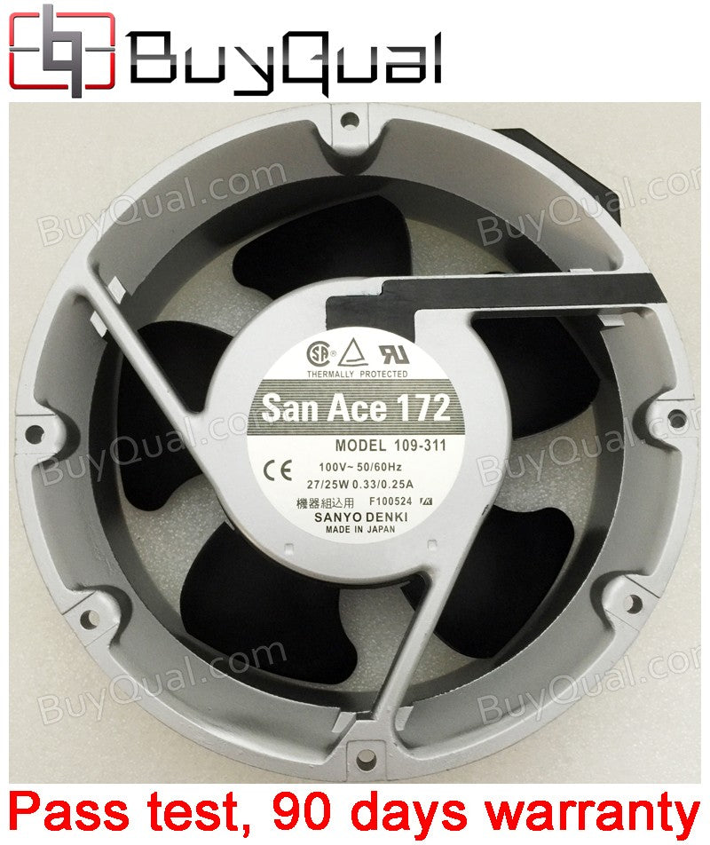 Sanyo 109-311 100V 0.33/0.25A 27/25W 2wires Cooling Fan Sanyo 109-311 100V 0.33/0.25A 27/25W 2wires Cooling Fan